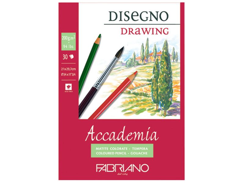 Fabriano Accademia Drawing 200G A5  30 ark