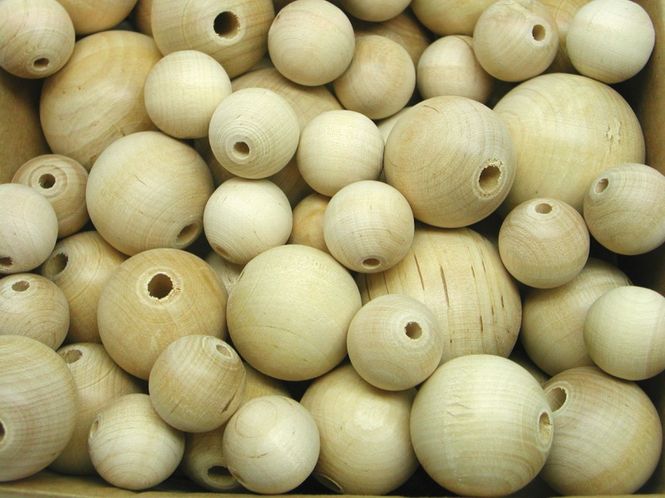 Hovedbilde Trekuler natur 18mm  30stk