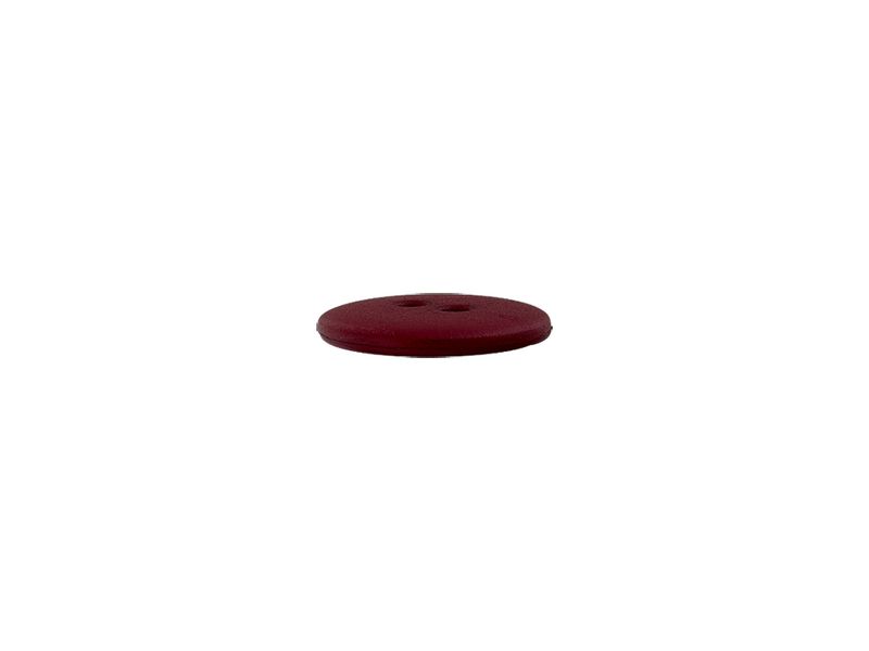 Knapp 28450 2-hull 20mm 501 Mørk rød