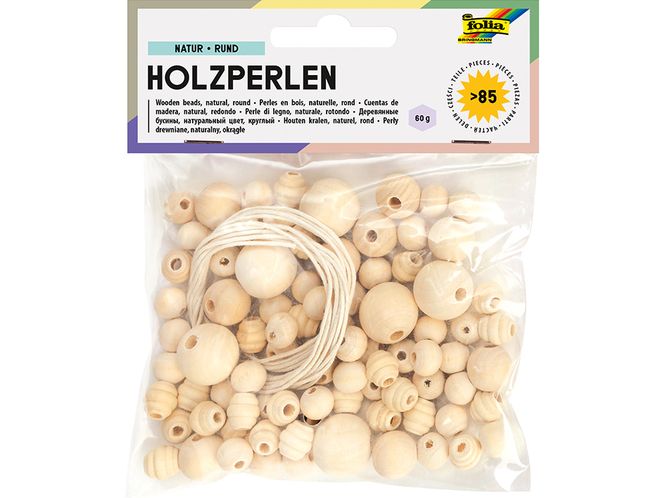 Hovedbilde Folia Perlesett Treperler 60g ...