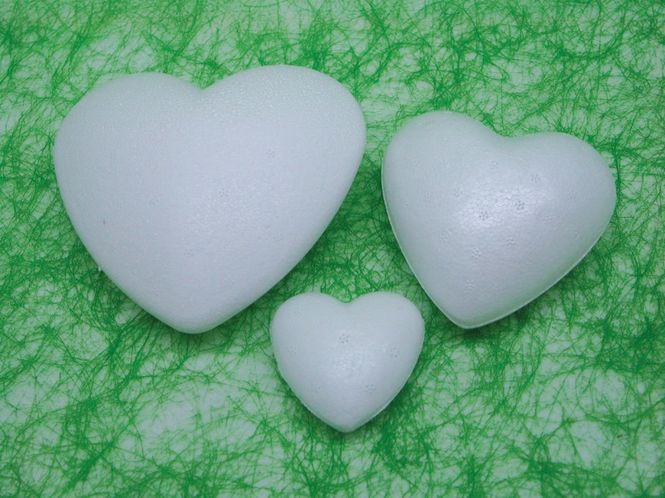 Hovedbilde Isoporhjerte 12x5cm hel