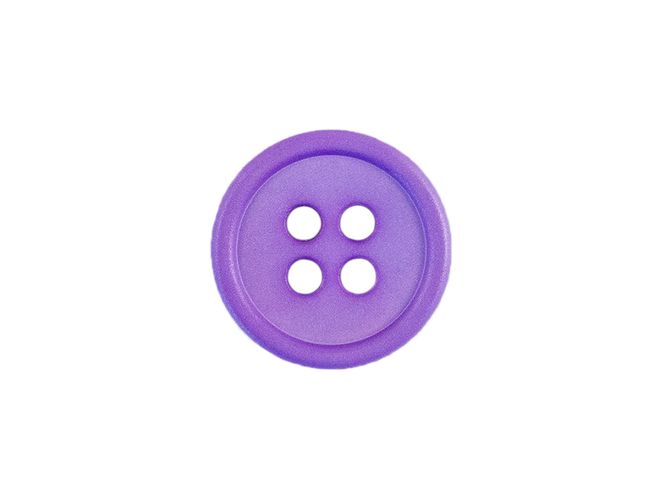Hovedbilde Knapp  Rund  13mm  Lilla