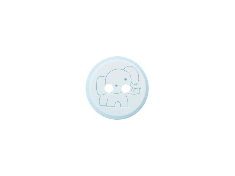 Knapp 453538 2-hull Elefant 12mm 32 Turkis