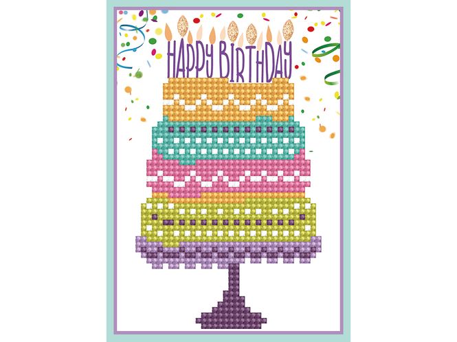 Hovedbilde Diamond Dotz DDG Kort  Happy ...