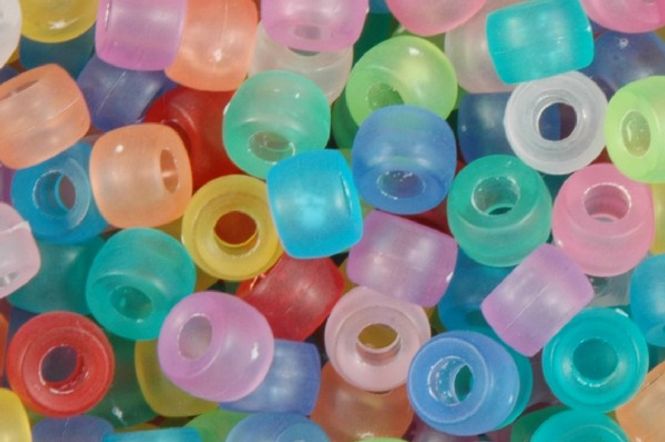 Hovedbilde Plastperler 50g  Kongoperler ...