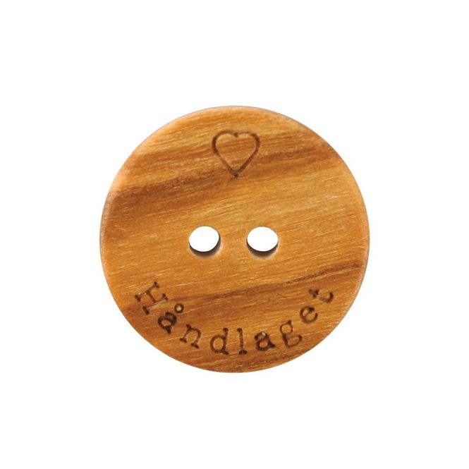 Hovedbilde Treknapp  2-hull 18mm  ...