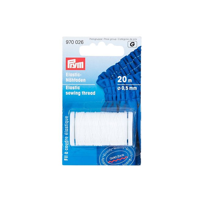 Hovedbilde Prym elastisk sytråd 0,5mm. ...