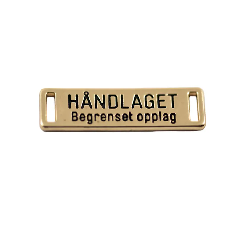 Merke Metall Gull Håndlaget