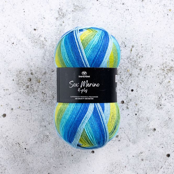 Hovedbilde Sox Merino 4 ply 100g ...