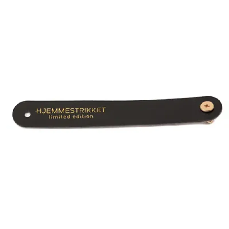 SL417 Merke Sort Hjemmestrikket