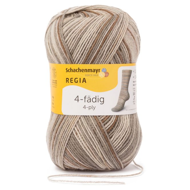 Hovedbilde 4-Ply Color 100g, stone color